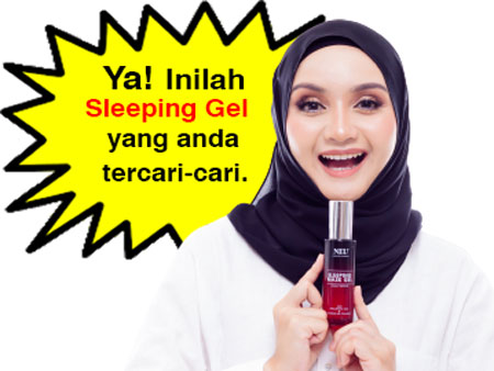 model-sleeping-gel